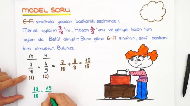 Kesirlerle Toplama ve Çıkarma / Taktikli Konu Anlatımı 📘 5.Sınıf Matematik #2023 смотреть онлайн