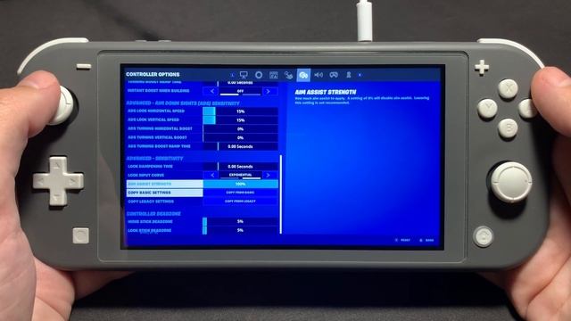 Nintendo Switch lite Fortnite settings смотреть онлайн
