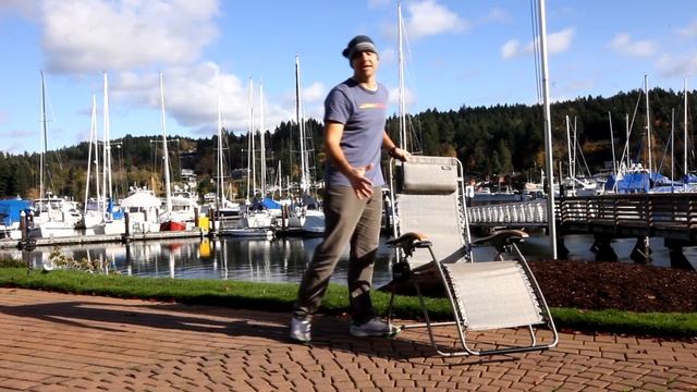 TravelChair Lounge Lizard, Zero Gravity, product demo смотреть онлайн
