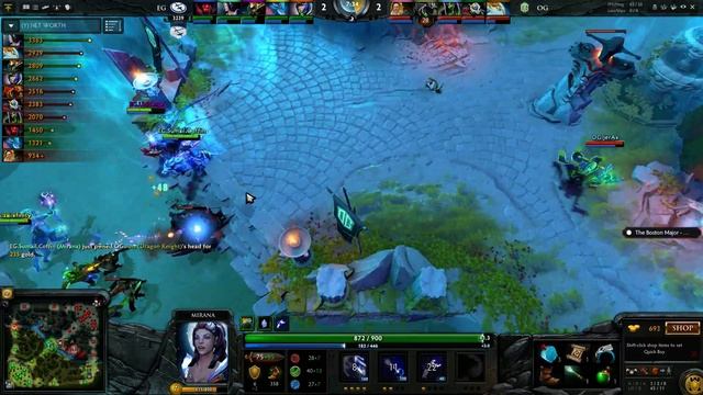 OG Dota2 VS Evil Geniuses #1 | Boston Major | Dota 2 Full Game 7.14 смотреть онлайн