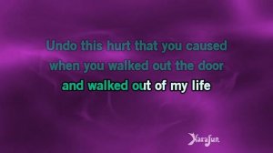 Unbreak My Heart - Toni Braxton Karaoke Male Tone