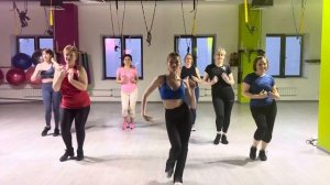 Бачата Lady style группа Любителей в Фитнес Клубе «Les fitness” Москва