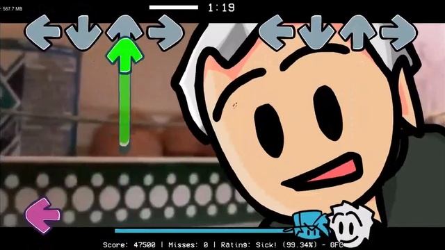 Friday Night RYTP. (vs. Гена Горин) Full Combo. (Музон клёвый) Песня: Fridge смотреть онлайн