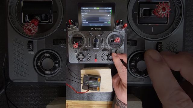 FrSky Ethos: Registering And Binding A  Tandem FrSKY Receiver