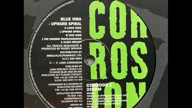 Blue Oma-UpWard Spiral - Alien Impact. Corrosion Records смотреть онлайн