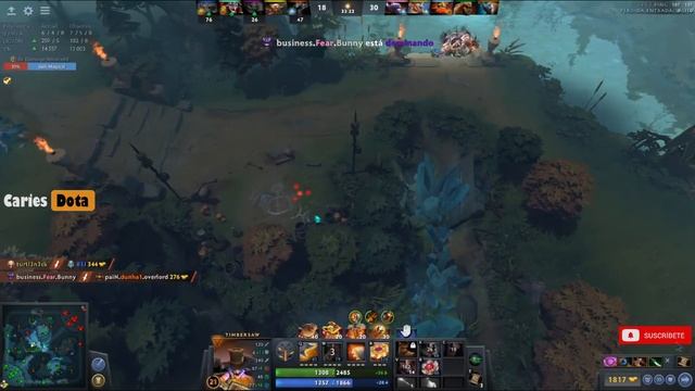 WISPER, DUNHA1, BANANA SLAM JAMMA VS FEAR - DOTA 2 PRO смотреть онлайн