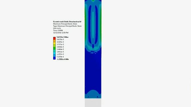 Strain field evolution in thermal barrier coating with crack смотреть онлайн