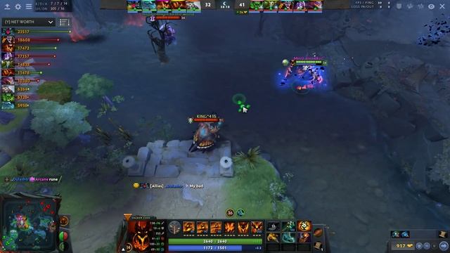 OG.CEB SHADOW FIEND - PRO OFFLANER - DOTA 2 7.26 GAMEPLAY смотреть онлайн