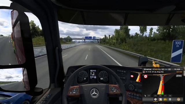 Вечірній вайб в Euro Truck Simulator 2. Набиваю рівень для Скандинавської щепки смотреть онлайн