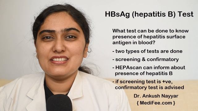 HBsAg (Hepatitis B Surface Antigen) Blood Test