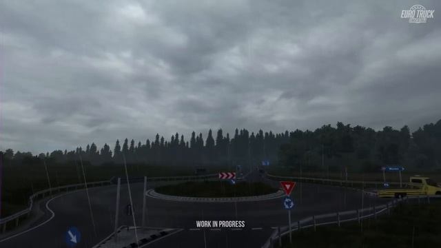 Euro Truck Simulator2 1.49 Update HDR Skyboxes, Moon And New Weather Effects
