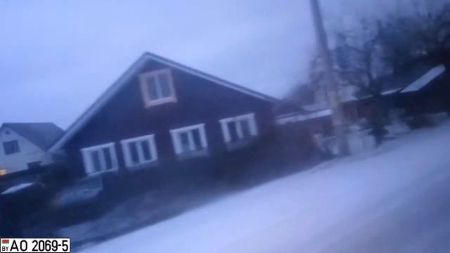 МОЛОДЕЧНО. Вечерняя поездка на автобусе МАЗ 103.485, Г/№ AO 2069-5, маршрут 19 (02.01.2022) смотреть онлайн