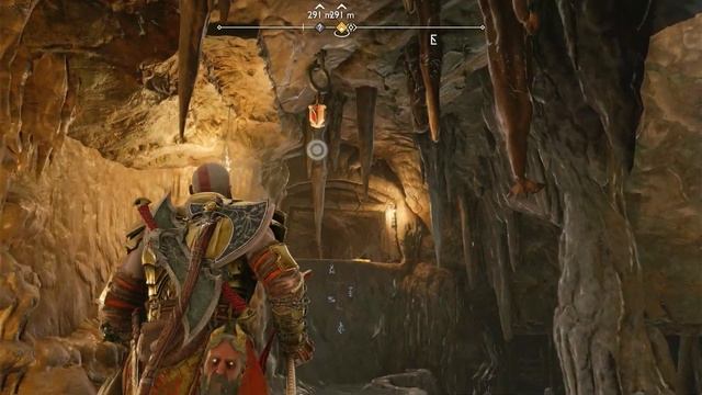 How to return back to Jarnsmida Pitmines God of War Ragnarok смотреть онлайн