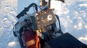 Снегоход БУРАН - прокладка впускного коллектора и усиление рулевой рамки. @Pavel_SIBERIA