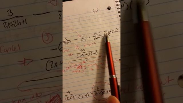 Definition of Derivative (4-Step Process) - Managerial Calculus смотреть онлайн