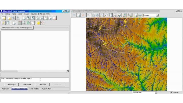 GRASS GIS Tutorial 4 - Display GRASS Data and 3D Visualization смотреть онлайн