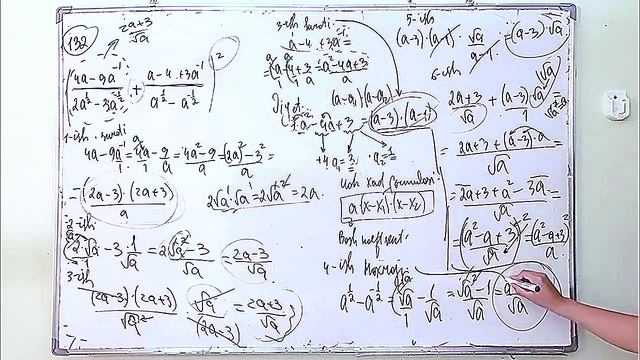 🔴9-LIVE // 8- SINF ALGEBRA // FUNKSIYA // ILDIZLAR MAVZUSI // FORMULALARNI ILDIZLARGA QO'LLASH