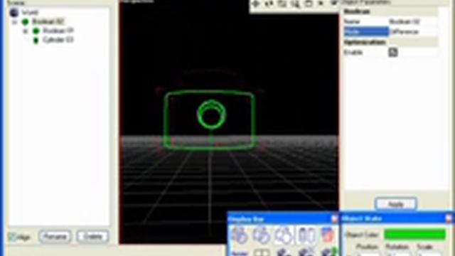 Utopia 3D Laser Animation Software: Boolean Operations смотреть онлайн