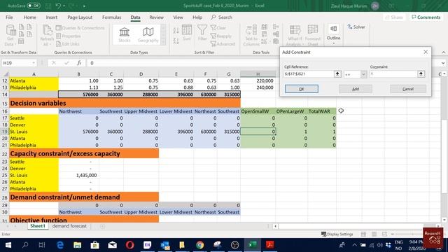 SCM (9): Mixed integer linear programming | SportStuff.com Case Solution (Part 3) смотреть онлайн