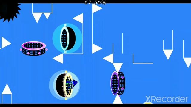 Mini Layout(noclip), Song:juice WRLD - Wasted Nightcore Remix|Geometry Dash