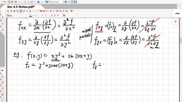 Sec 4 3. Partial Derivatives. Part 2 смотреть онлайн