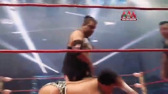 AAA Worldwide | Texano Jr, Drago & Aerostar Vs Pentagon Jr, Daga y Joe lider | TOLUCA смотреть онлайн