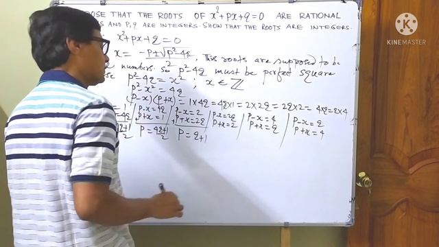 If roots of x^2+px+q=0 are rational and p,q are integers then show that the roots are also integers смотреть онлайн