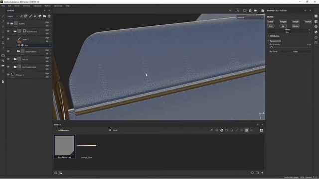 Blender Detailed Modeling Course, Part 18: Substance Painter, Control Surface Fabric смотреть онлайн