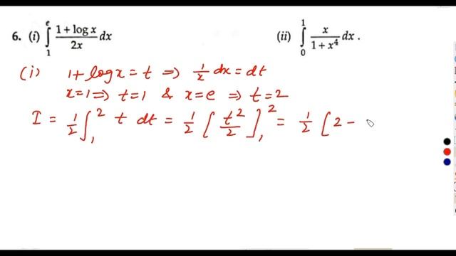 ISC Class 12 Maths | Definite Integrals by substitution | Solution ML Aggarwal Ex 8.17 Q 1- 12 | смотреть онлайн