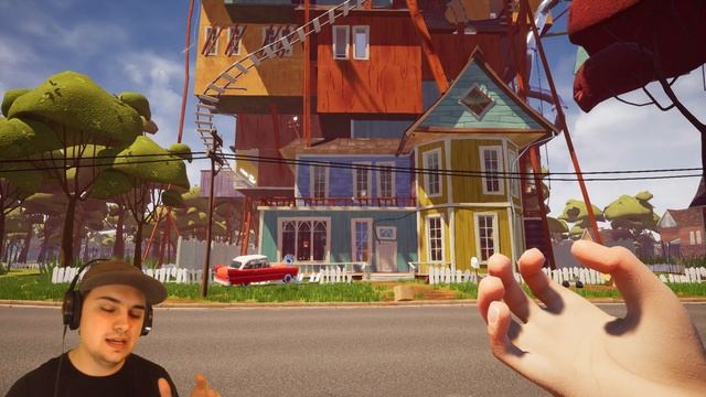 FINALLY THE GOLDEN APPLE + CRAZY NEW NEIGHBOR ENDING & WINDMILL ENDING?!?! | Alpha 4 Hello Neighbor смотреть онлайн
