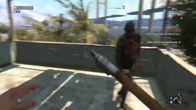 Dying Light - Bridge Car and Gas Mask Man (Episode 15) смотреть онлайн