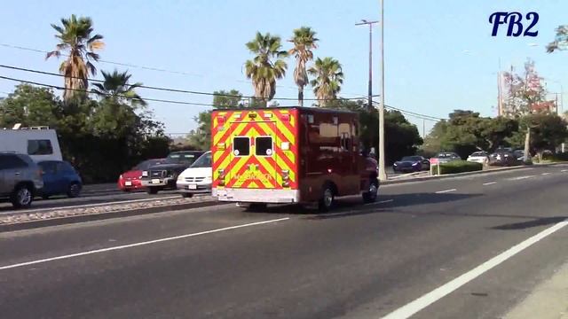 McCormick Ambulance 1202 responding (Dual siren & Horn) смотреть онлайн