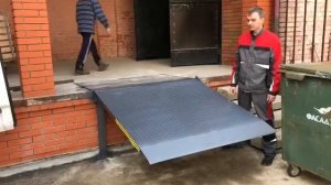 Мост механический откидной перегрузочный 1500*1500 мм.