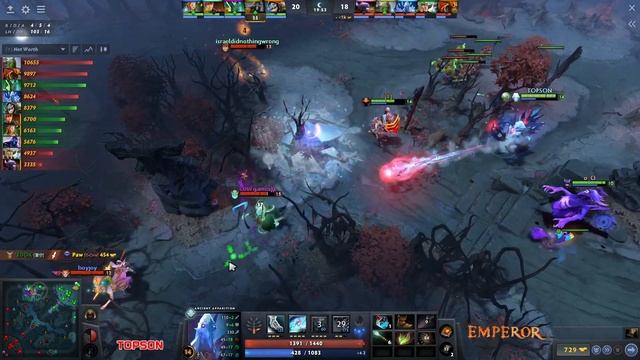 TOPSON OLD MID META - AGHANIMS RIGHT CLICK BUILD DOTA 2 смотреть онлайн
