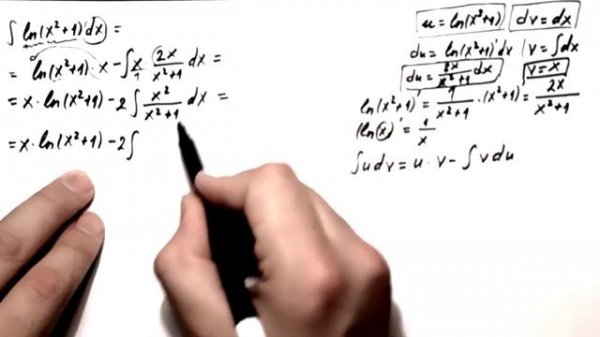 Integrali. Neodredjen integral. Parcijalna integracija zadatak 1
