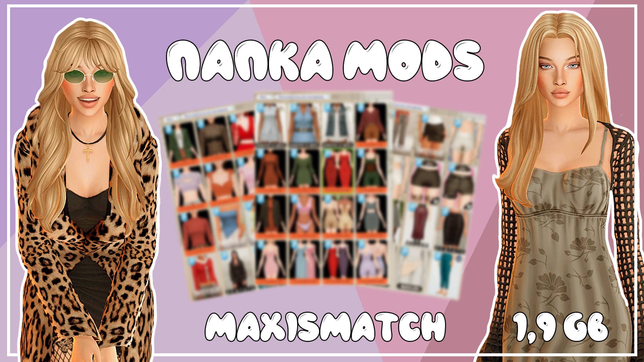 ПАПКА MODS | ЖЕНСКАЯ ОДЕЖДА | ЖЕНСКИЕ ПРИЧЕСКИ | CAS | 1,9 ГБ | SIMS 4 смотреть онлайн