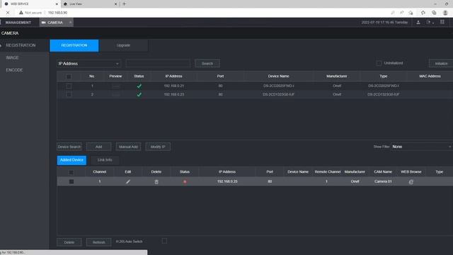 Setup IPCamera Hilook / Hikvision To NVR Dahua