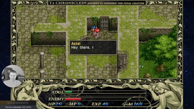Ys II Chronicles (Ys 2) - Первое прохождение. Часть 1: Начало игры, деревня Ланс, шахта Рэстине. смотреть онлайн