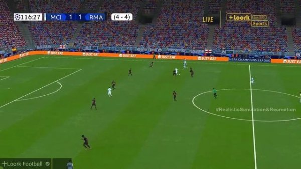 Last Minutes • Man City 1-1 Real Madrid | Penalty Shootout • Man City 3-4 Real Madrid |VG Simulatio