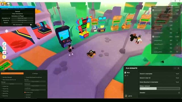 PLS DONATE FREE ROBUX / PLS DONATE SCRIPT / PLS DONATE SCRIPT GUI / FREE