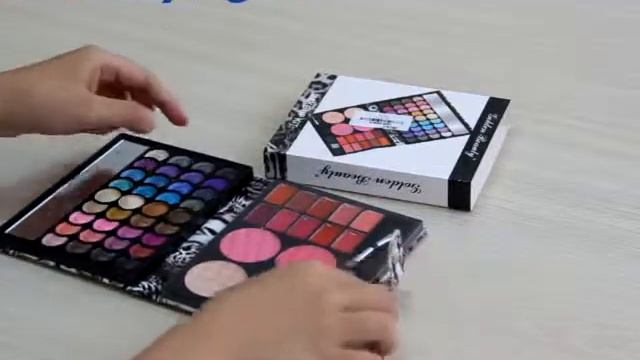 50 Colors Eye Shadows with Artificial Tiger Leather Box Everbuying смотреть онлайн