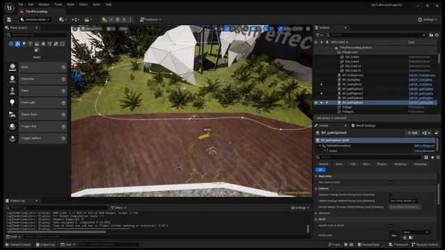 Unreal5 2 PCG Spline Test смотреть онлайн