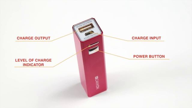 Compact Power Bank 2600mAh By Canyon