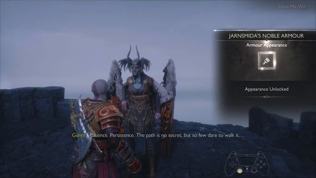 How to Get Jarnsmida's Noble Armour God of War Ragnarok Valhalla Jarnsmida's Noble Armor смотреть онлайн