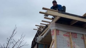 Построили пристройку к дому. Пошаговый процесс строительства