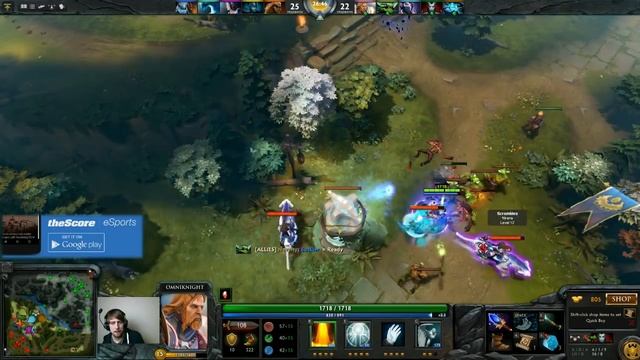 Dota 2 ARDM the power of OMNIKNIGHT смотреть онлайн