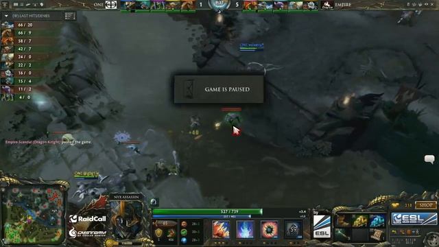 Team Empire vs ONE Game 2 RaidCall EMS One DOTA 2 Fall Cup 2 TobiWan смотреть онлайн