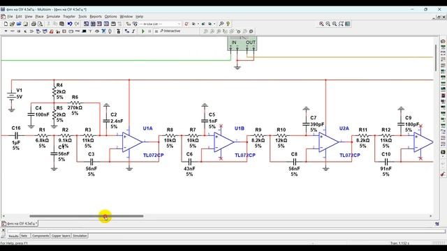 MAX7400CSA и такой же по параметрам ФНЧ на ОУ, что лучше, что практичнее? Наглядно. смотреть онлайн