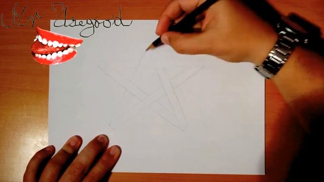 How to Draw 3D Illusions on paper Easy: IMPOSSIBLE Triangle and IMPOSSIBLE Star | #MrUsegoodART смотреть онлайн