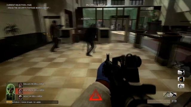 Веселые моменты в PayDay The Heist смотреть онлайн